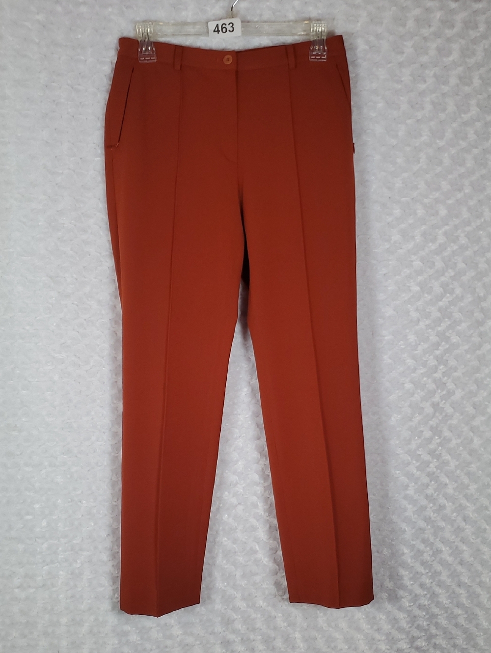 Ping Men's Rust Straight-Leg Dress Pants waist 28
